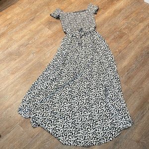 Aakaa Floral Maxi Dress